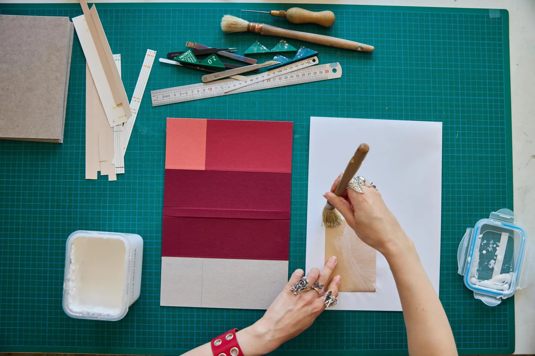 Fabriquez votre carnet relié A5 avec Katell - Image n°4 - Wecandoo