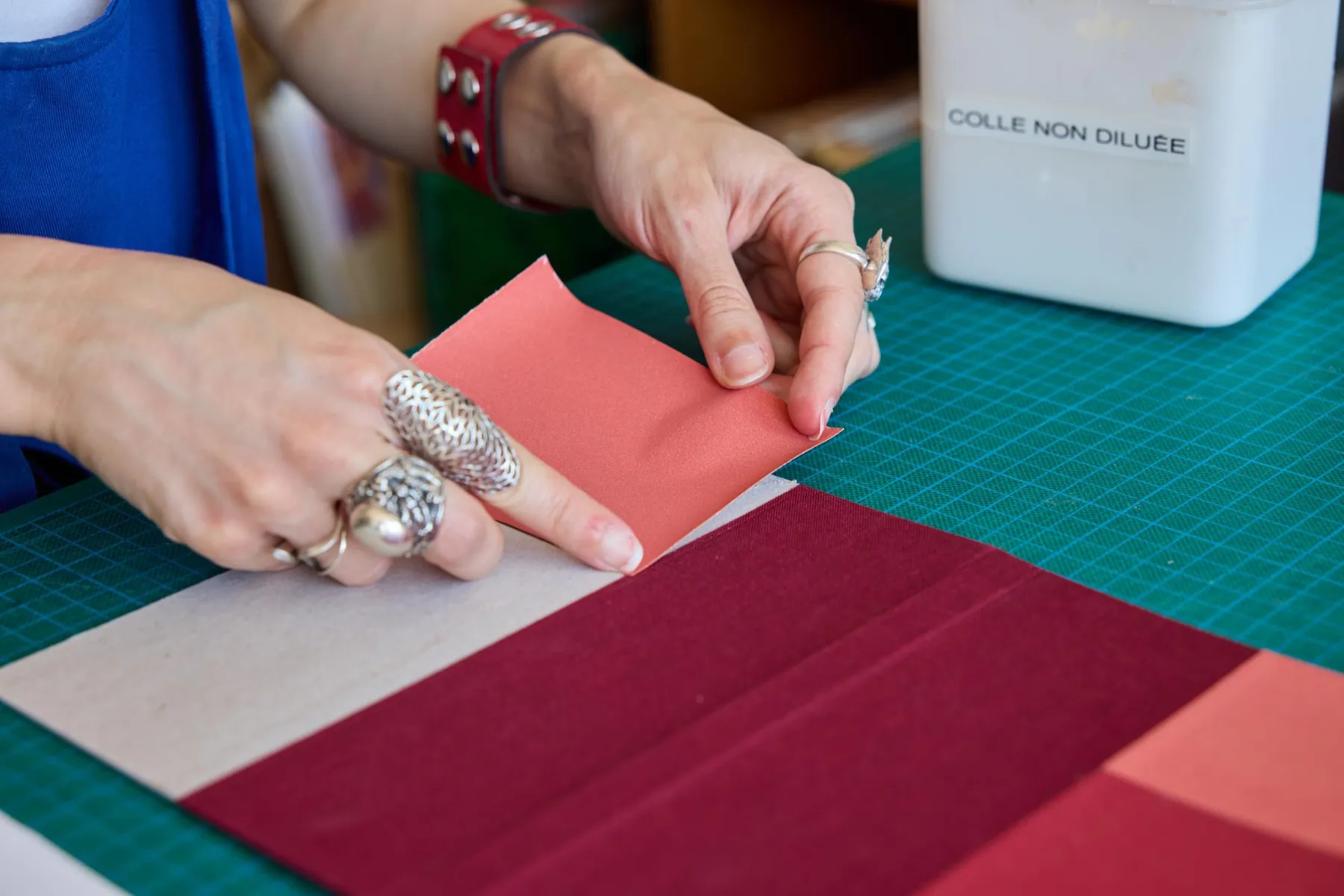 Fabriquez votre carnet relié A5 avec Katell - Image n°5 - Wecandoo