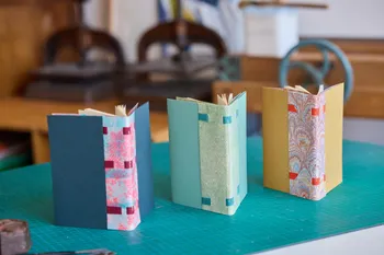 Fabriquez votre carnet A6 en reliure
