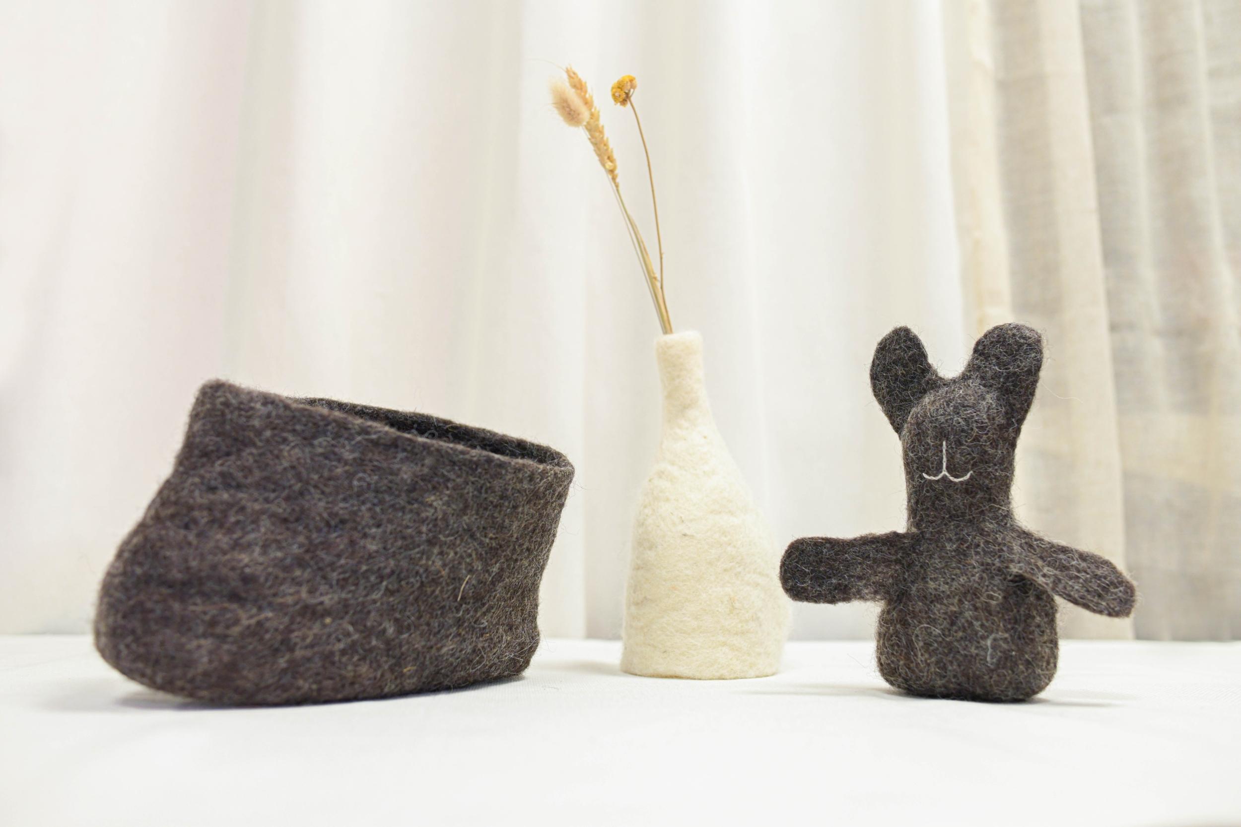 Initiez-vous au feutrage de laine en duo