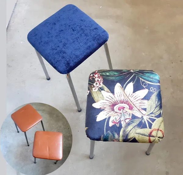 Tapissez votre tabouret vintage avec Chloé - Image n°3 - Wecandoo