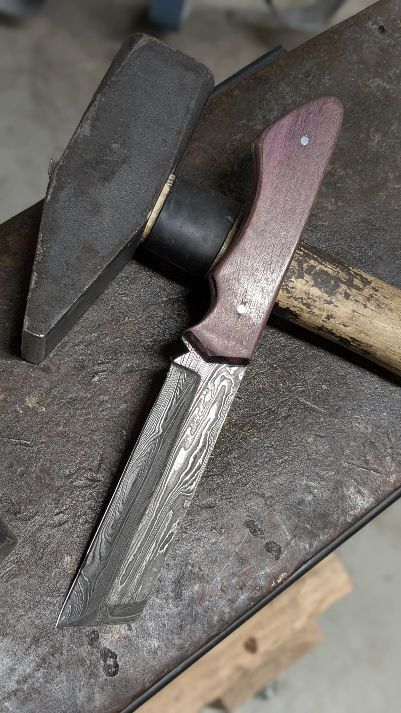 Montez votre couteau en acier damas - Image n°7 - Wecandoo