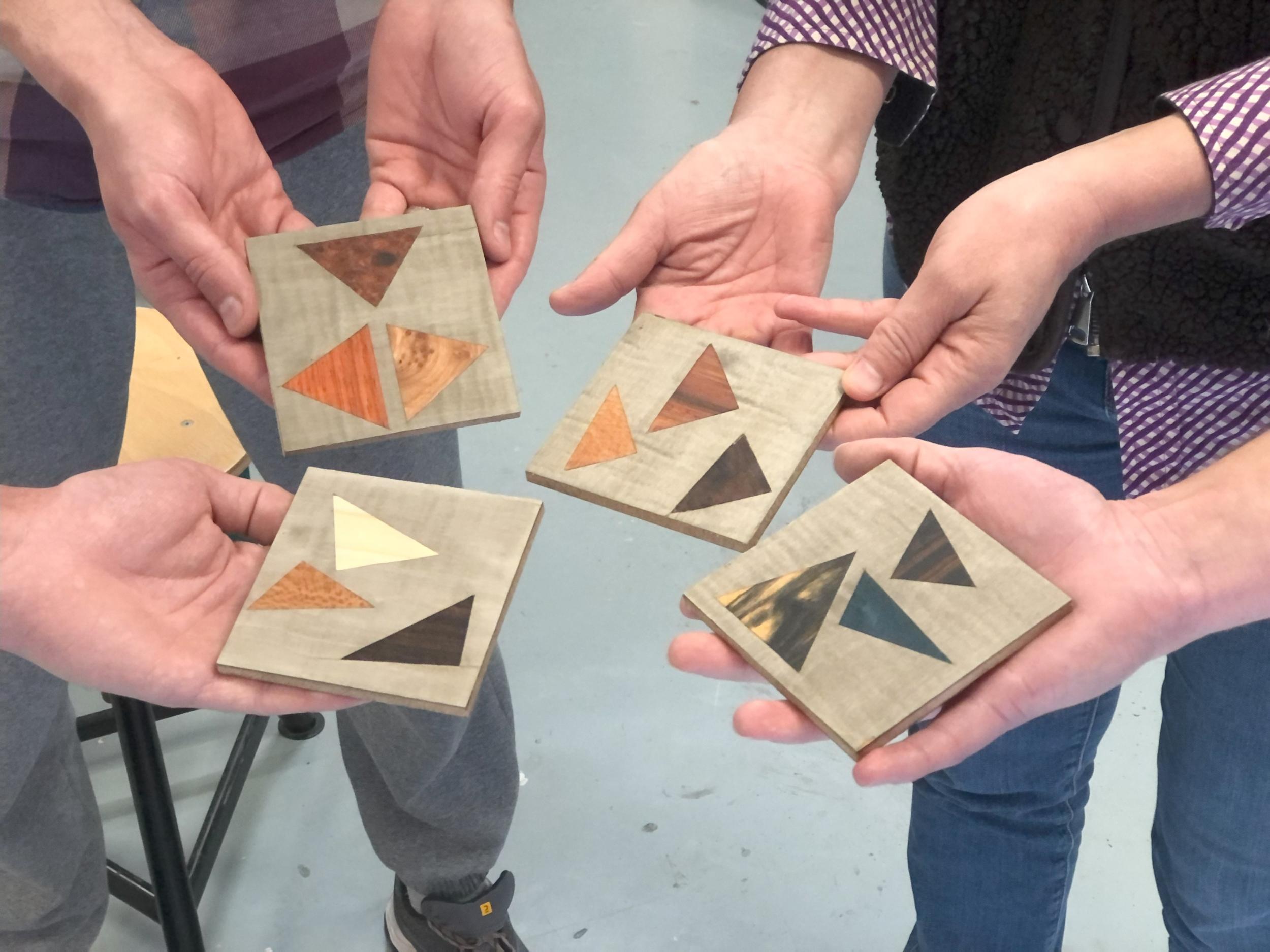 Réalisez vos dessous de verre en marqueterie de bois - Image n°9 - Wecandoo