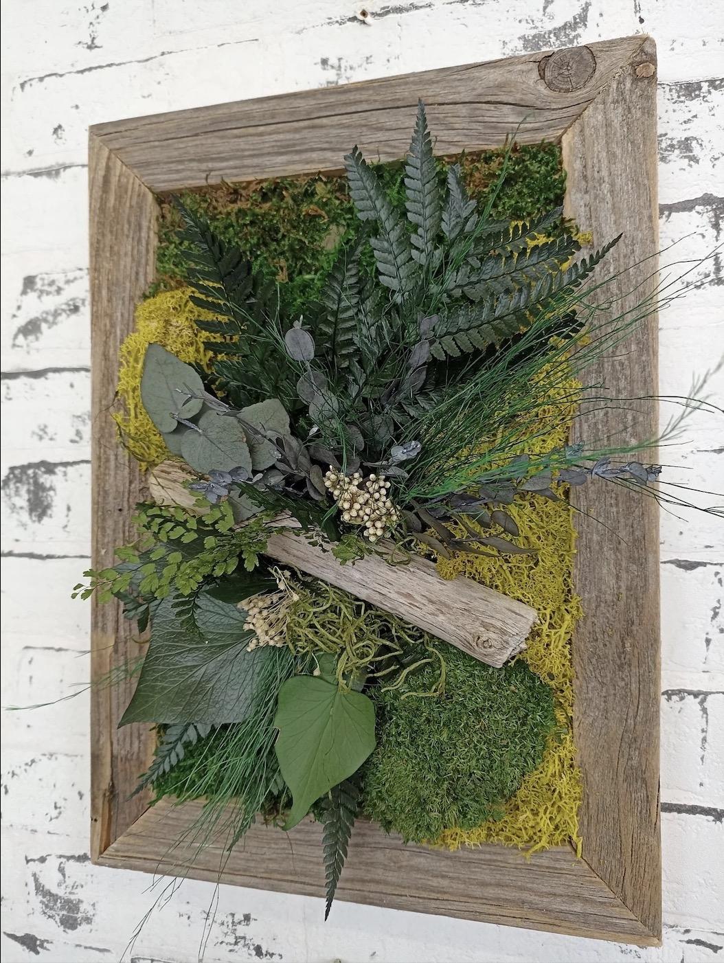 Réalisez votre grand tableau végétal