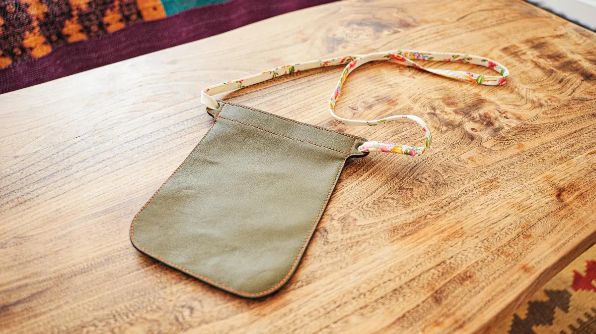 Réalisez votre petit sac cuir