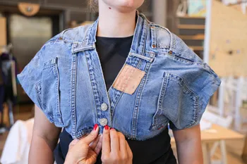 Transformez votre jean en boléro à Paris