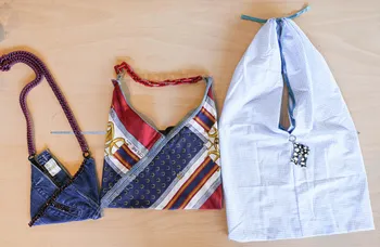 Créez un sac à partir de chutes de tissus à Paris
