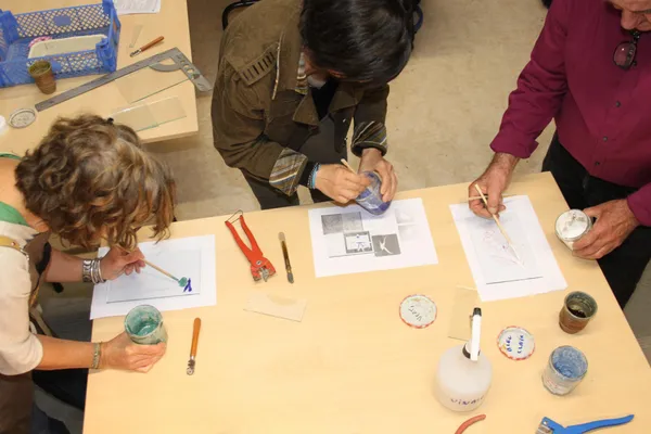 Réalisez votre plat ou plateau en verre fusing avec Jean-Pierre - Image n°4 - Wecandoo