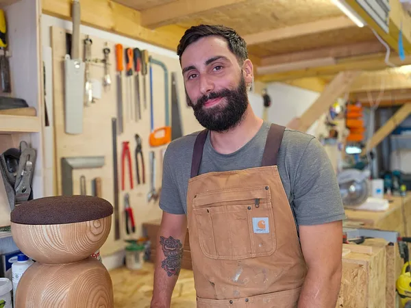 Kévin : Ebeniste et shaper bois à Bordeaux
