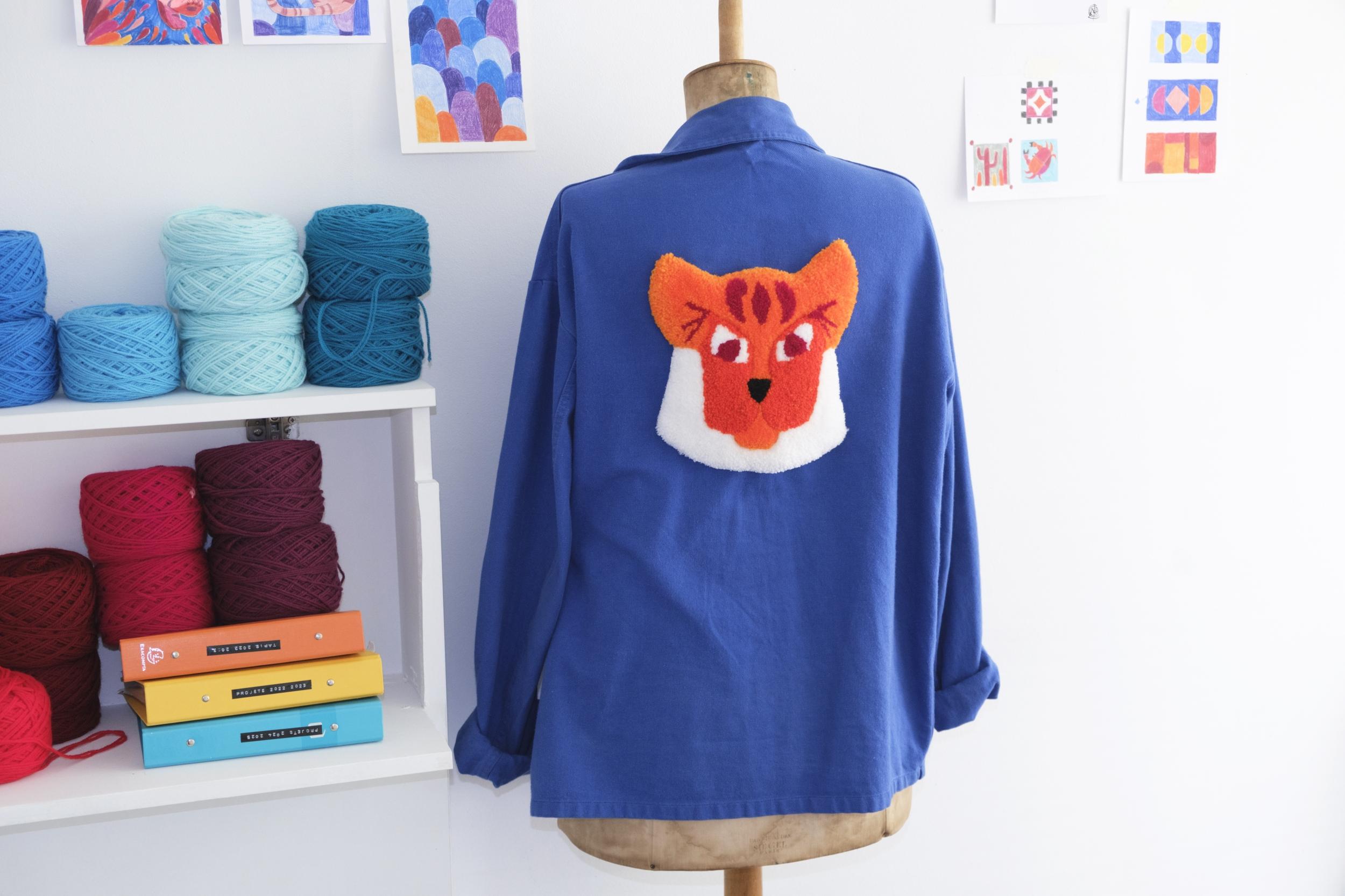 Customisez votre veste en tufting