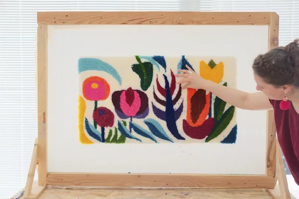 Tuftez votre tapis en duo avec Coline - Image n°4 - Wecandoo