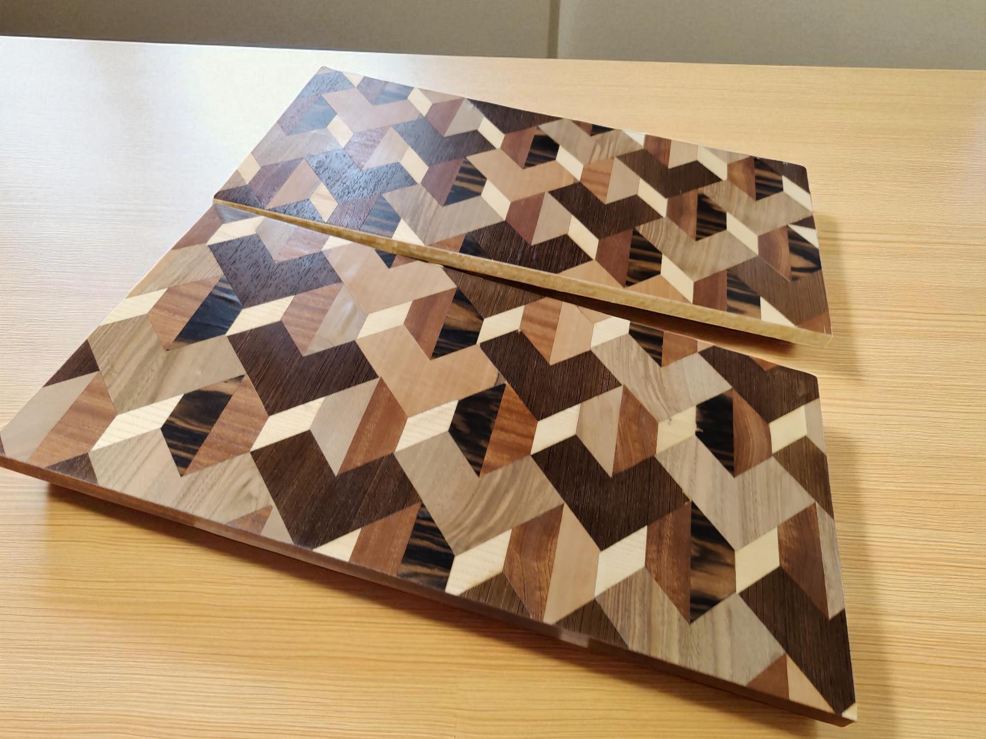 Réalisez votre plateau ou miroir personnalisé en marqueterie - 2J - Image n°5 - Wecandoo
