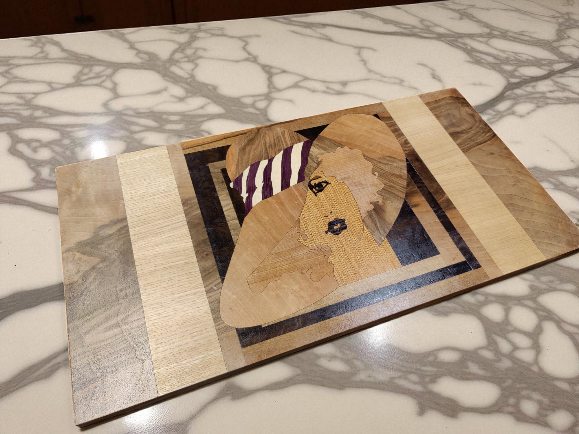 Réalisez votre plateau ou miroir personnalisé en marqueterie - 2J - Image n°12 - Wecandoo