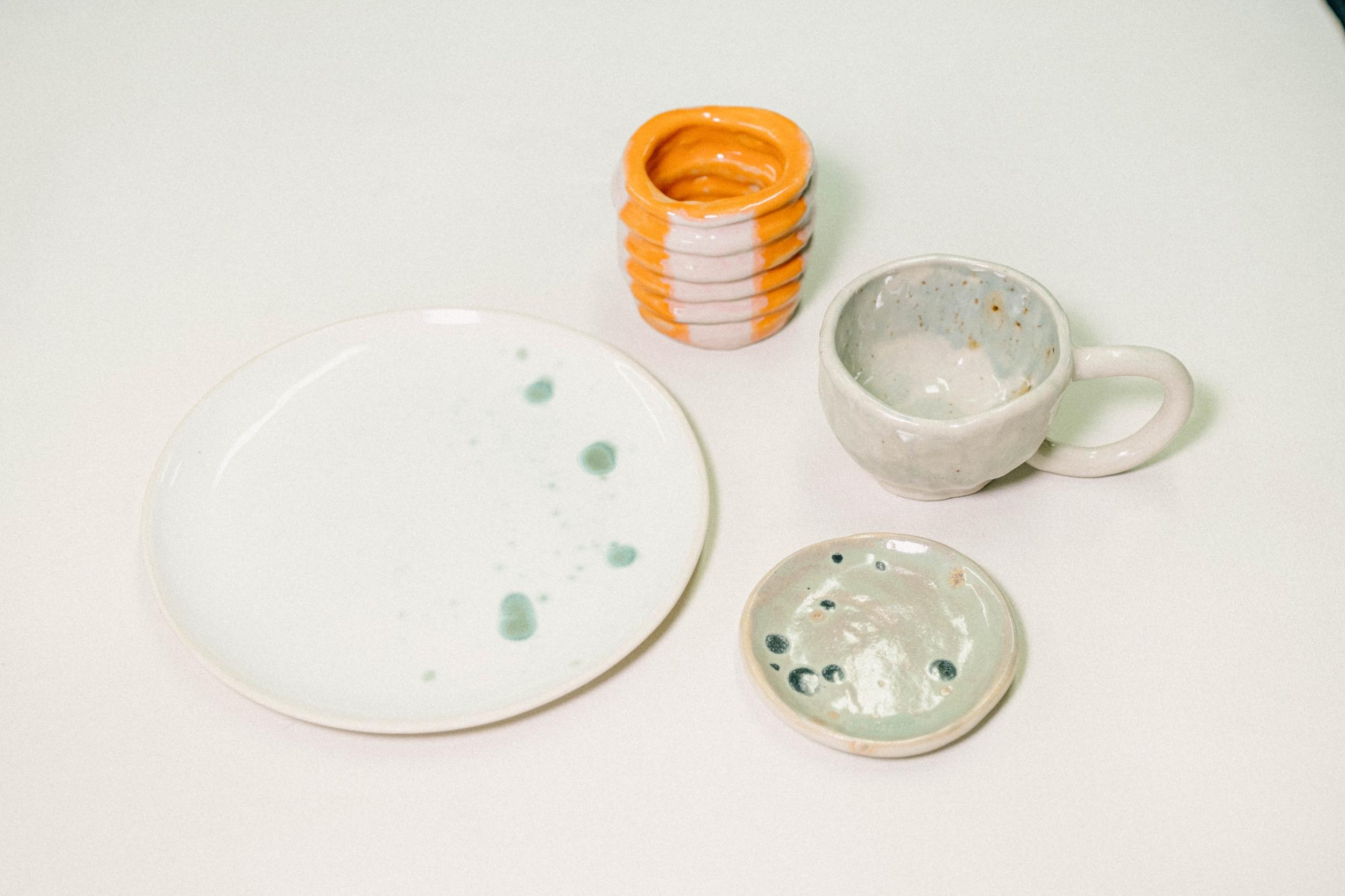 Design your ceramic tableware during 2 sessions