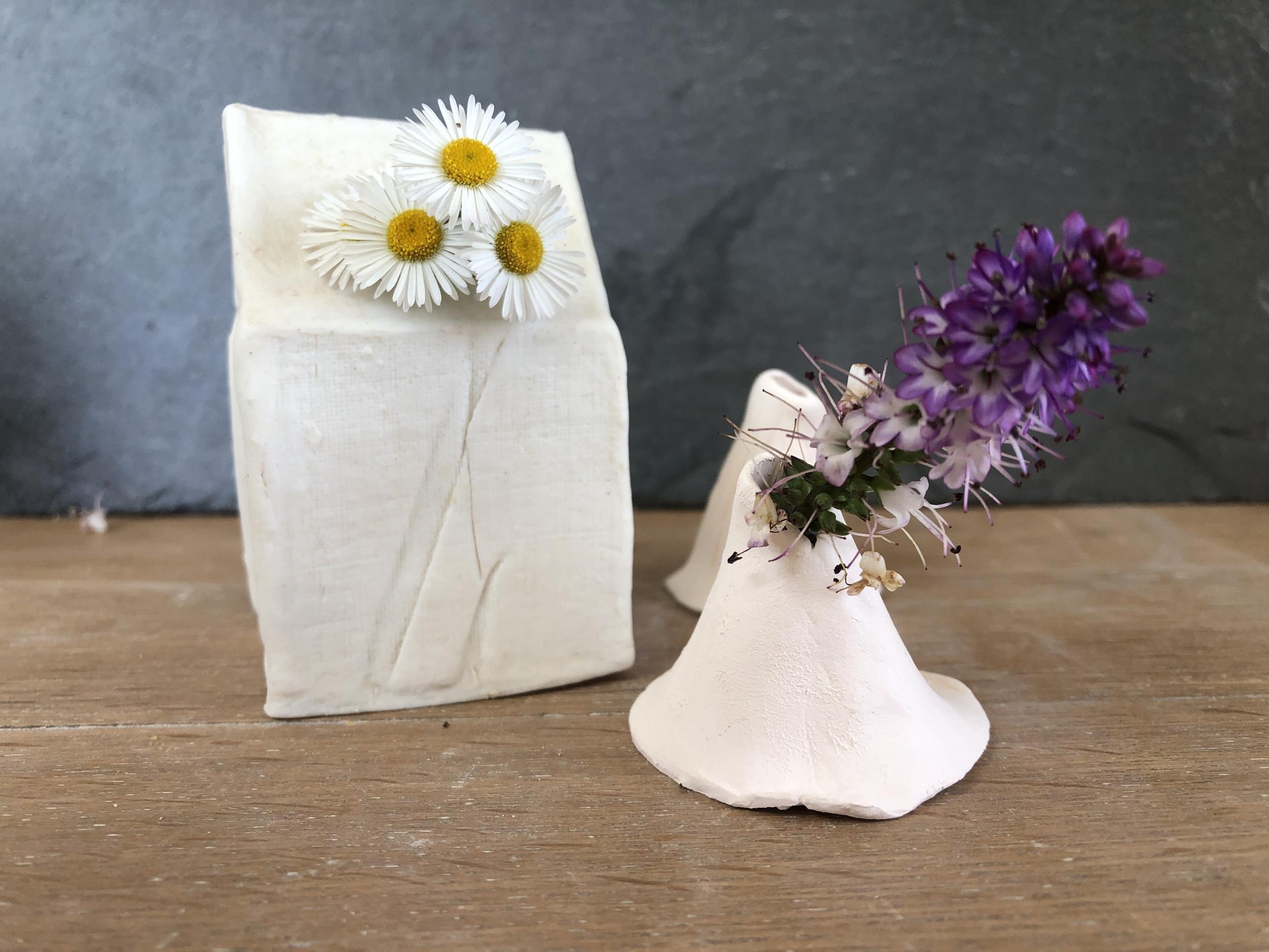 Modelez votre création en porcelaine papier