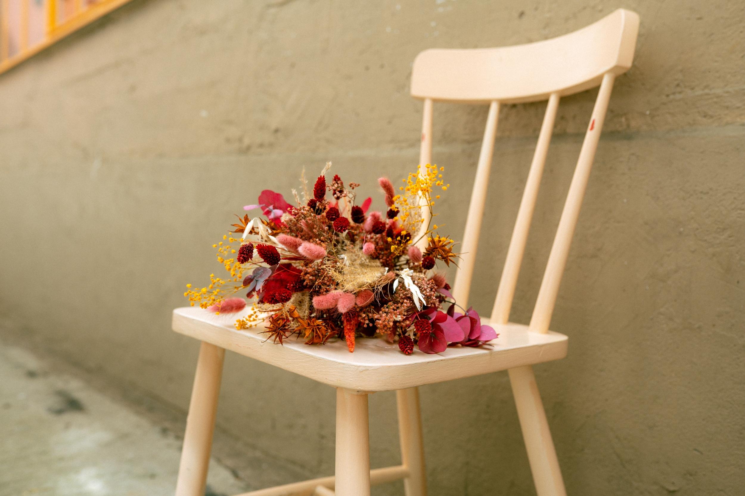 Confectionnez votre bouquet de fleurs séchées