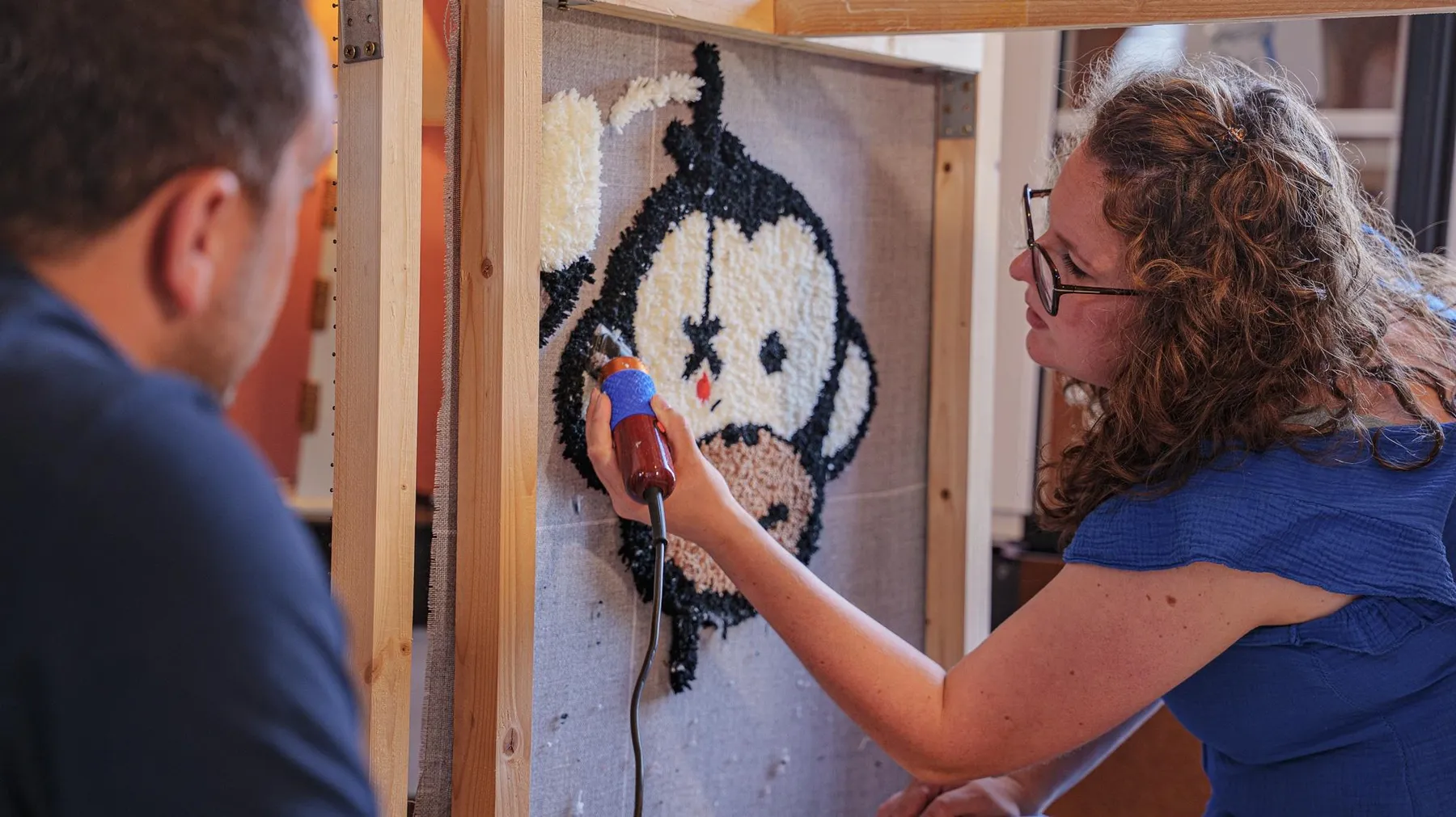 Réalisez votre grand tapis en tufting sur deux jours avec Lola - Image n°5 - Wecandoo