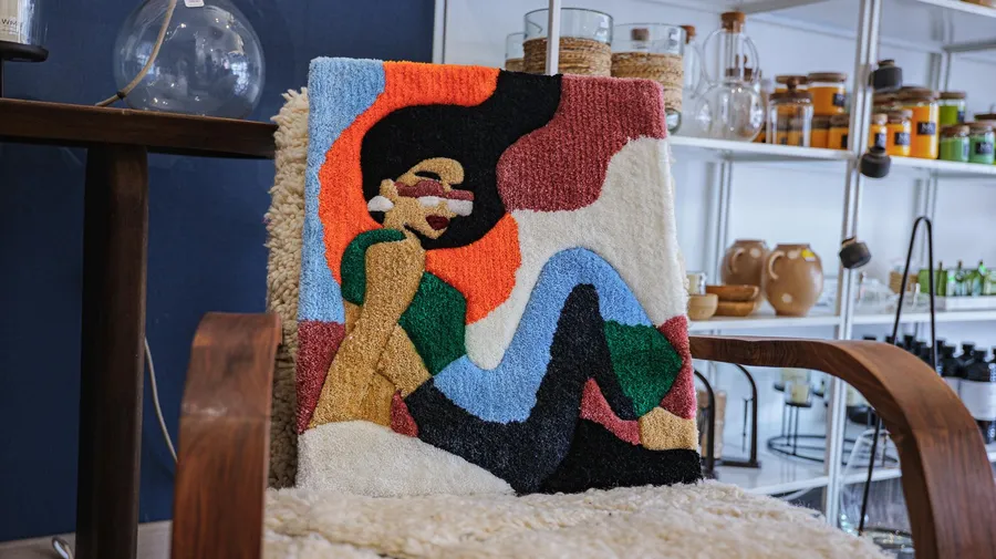 Réalisez votre grand tapis en tufting sur deux jours avec Lola - Afbeelding nr. 1 - Wecandoo