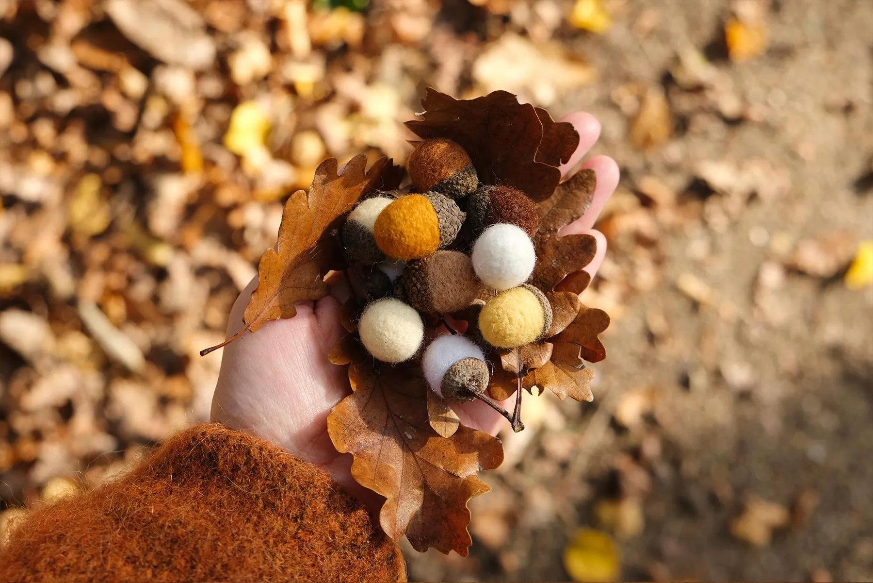 Feutrez votre couronne saisonnière avec Yu-Ching - Image n°4 - Wecandoo