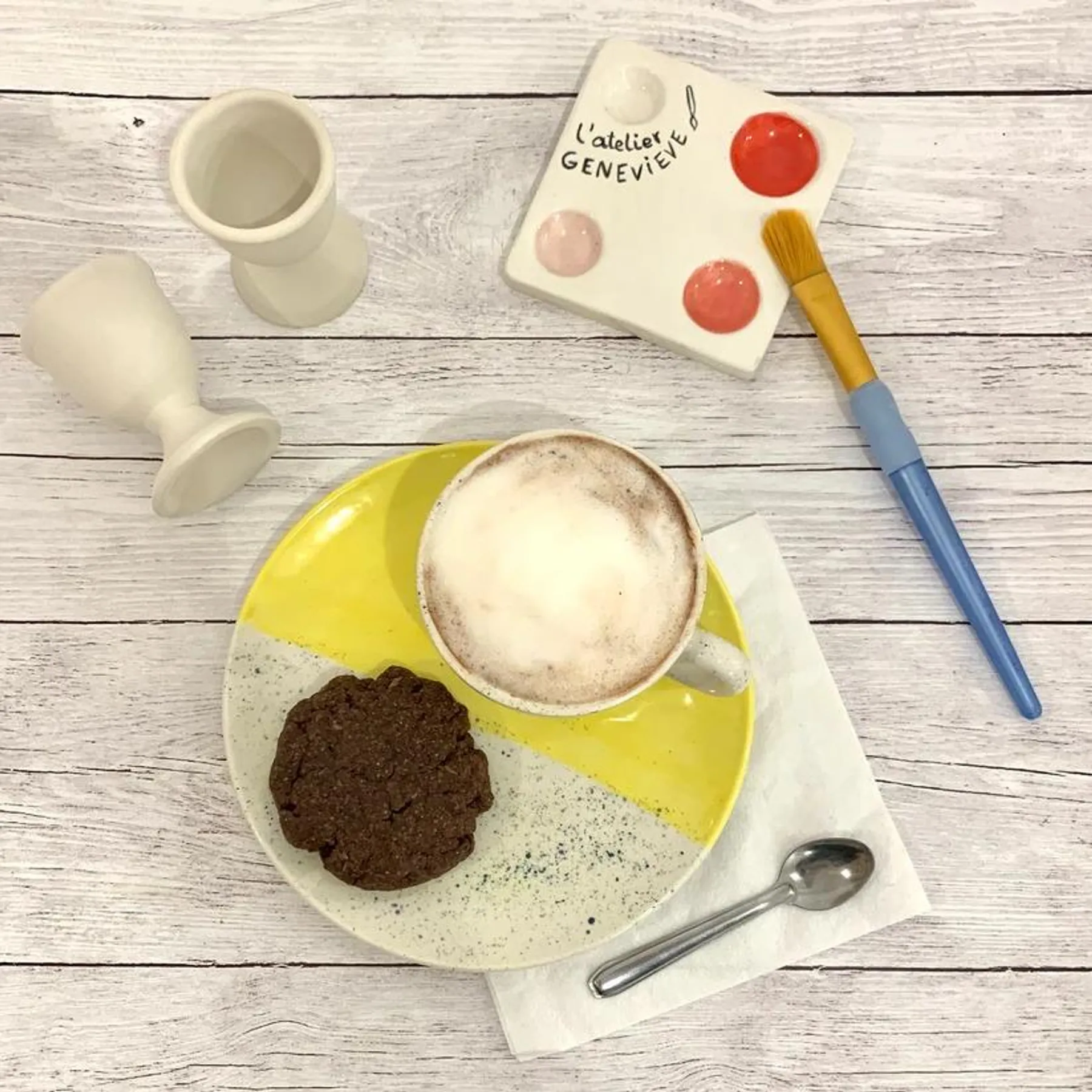 Décorez votre pièce en céramique autour d'un goûter avec Laurine - Image n°4 - Wecandoo