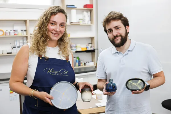 Découvrez le savoir-faire ancestral du kintsugi lors de quatre sessions avec Chloé - Afbeelding nr. 2 - Wecandoo