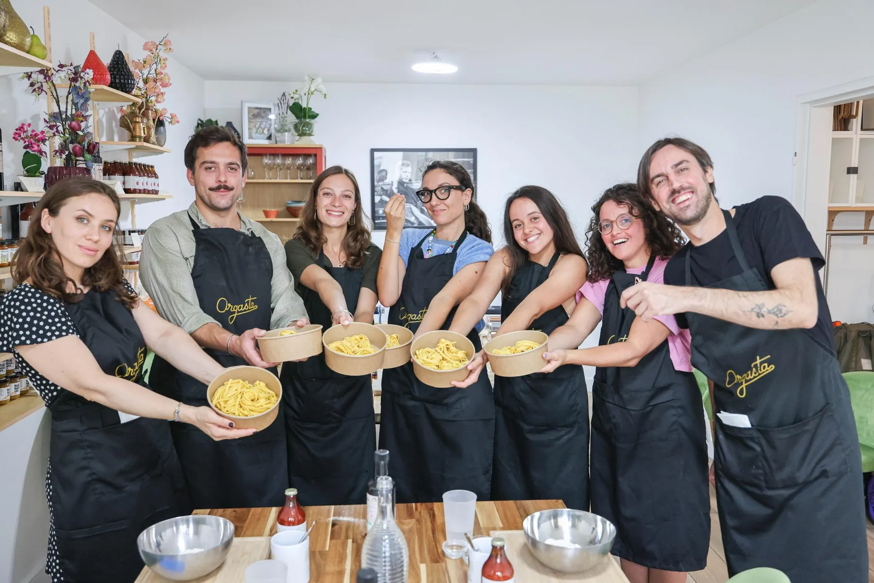 Cuisinez vos tagliatelles fraîches en équipe dans le Viaduc des Arts - Image n°1 - Wecandoo