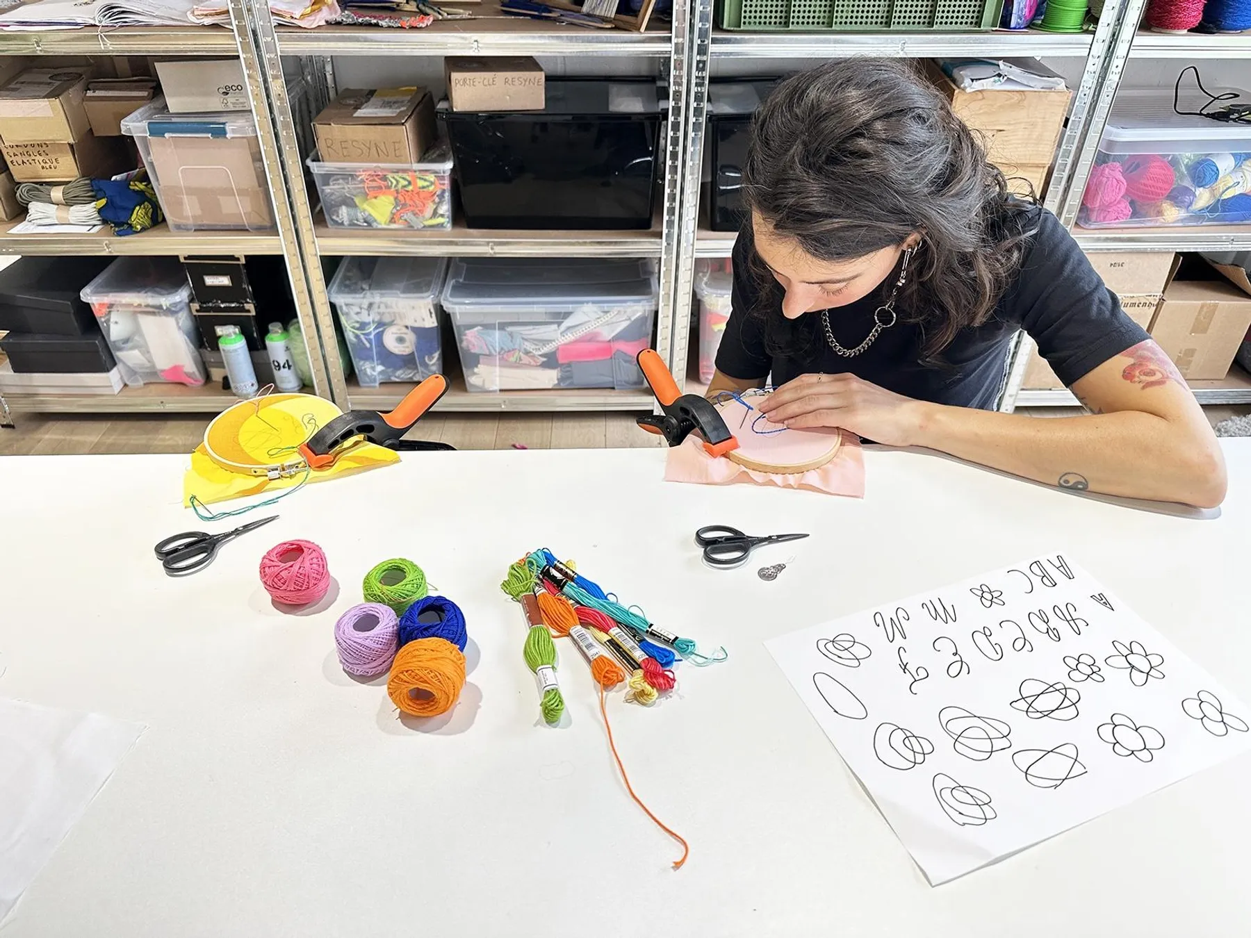 Réalisez votre motif brodé lors d'un goûter ou d'un apéro avec Mathilde - Image n°5 - Wecandoo