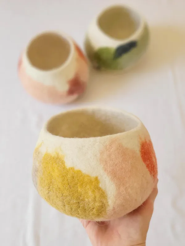 Réalisez votre bol en feutre de laine avec Sophie - Image n°5 - Wecandoo