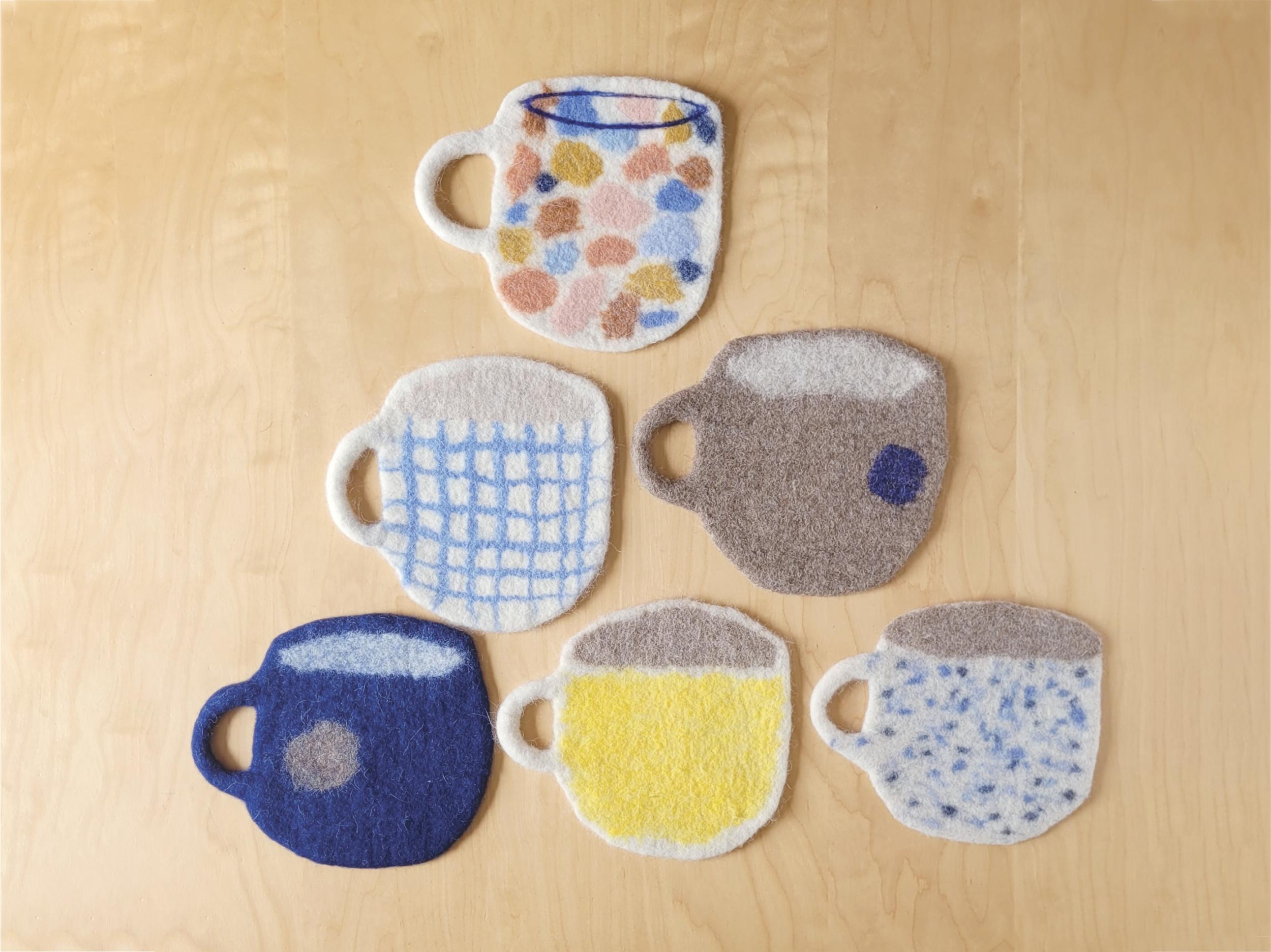 Feutrez votre dessous de tasse à Paris