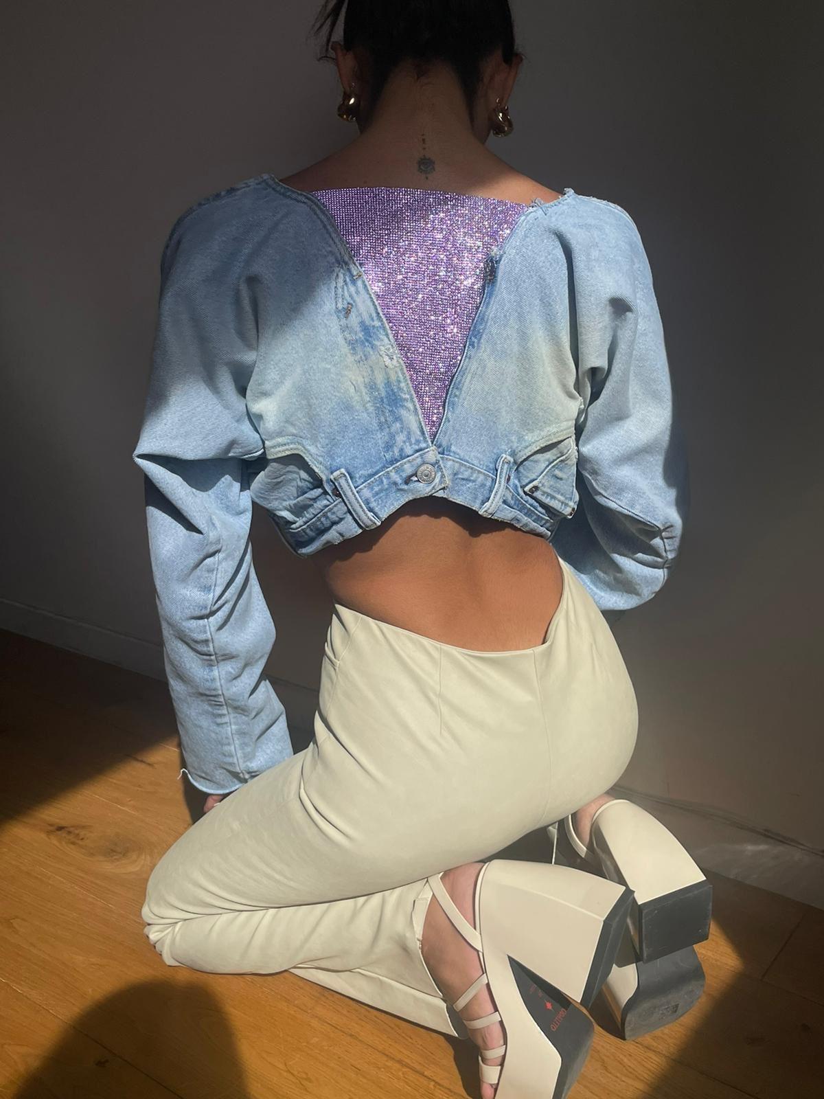 Transformez votre jean en boléro avec Salma - Image n°5 - Wecandoo