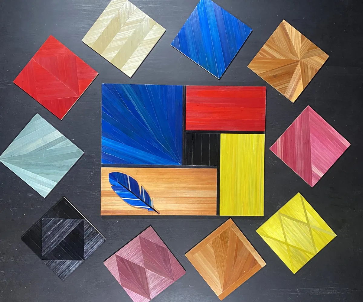 Initiez-vous à la marqueterie de paille