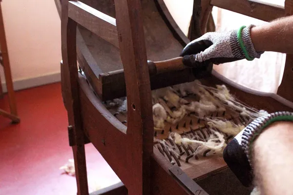 Fabriquez votre pouf en matières naturelles sur une journée avec Camille - Afbeelding nr. 4 - Wecandoo