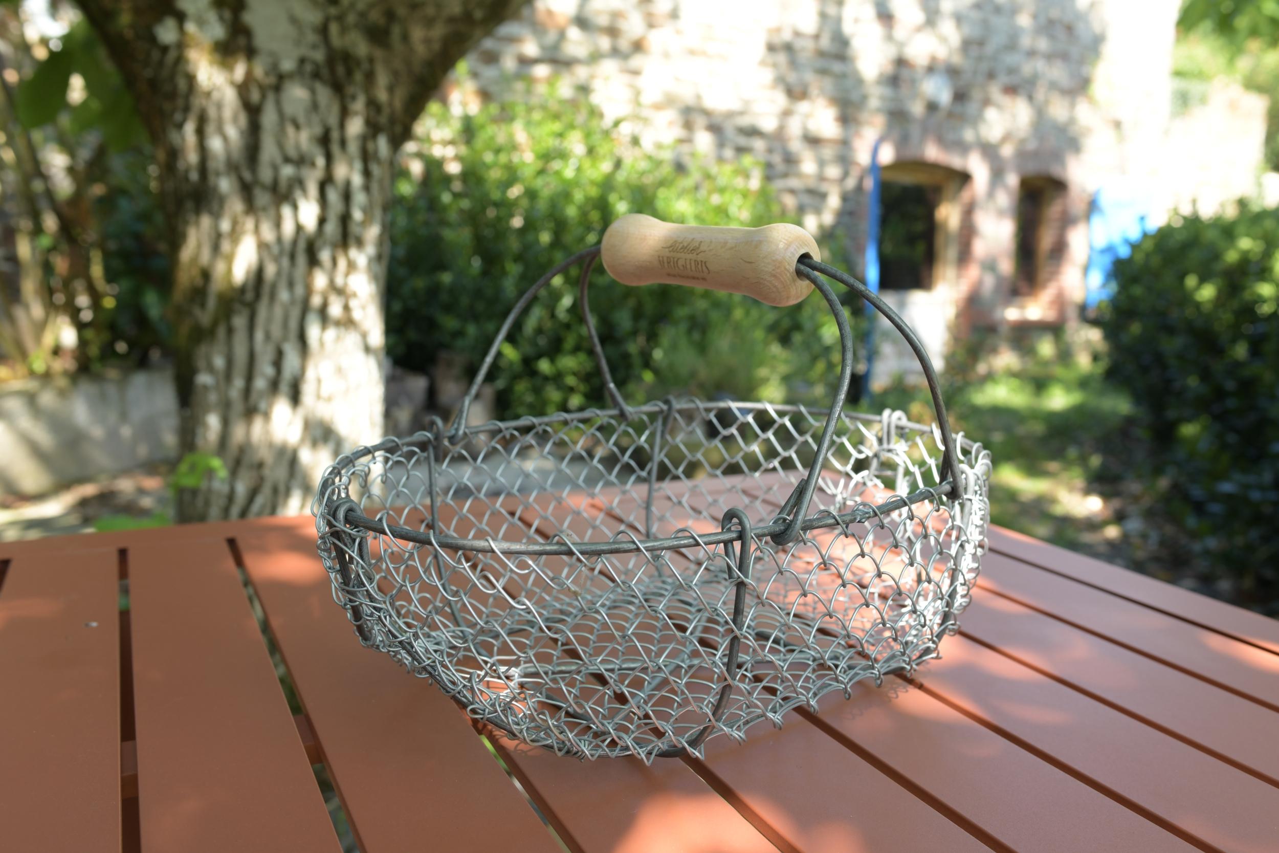 Fabriquez votre panier en grillage