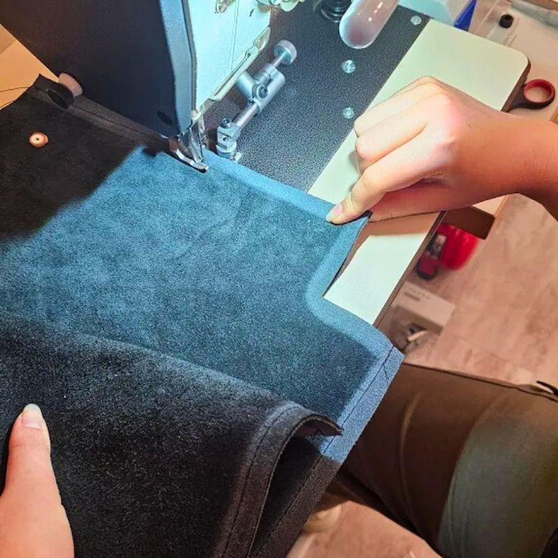 Réalisez votre sac cabas en cuir doublé en coton - Image n°6 - Wecandoo