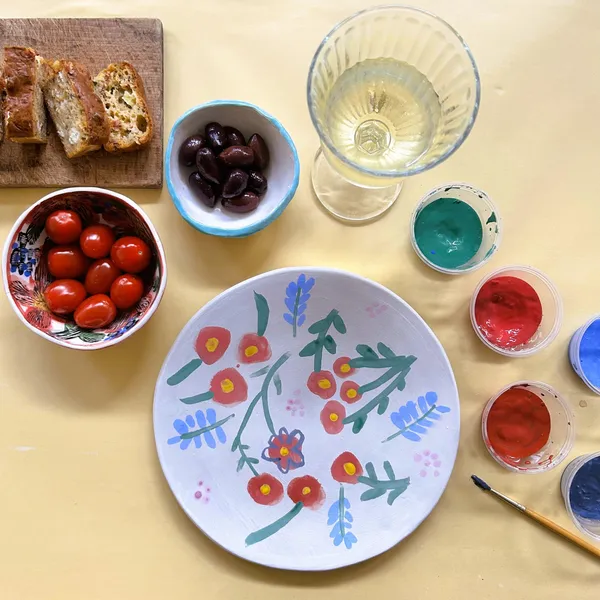 Découvrez le décor sur céramique le temps d'un apéro