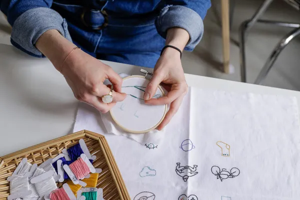 Réalisez votre pièce brodée autour d'un tea time avec Marie - Image n°3 - Wecandoo