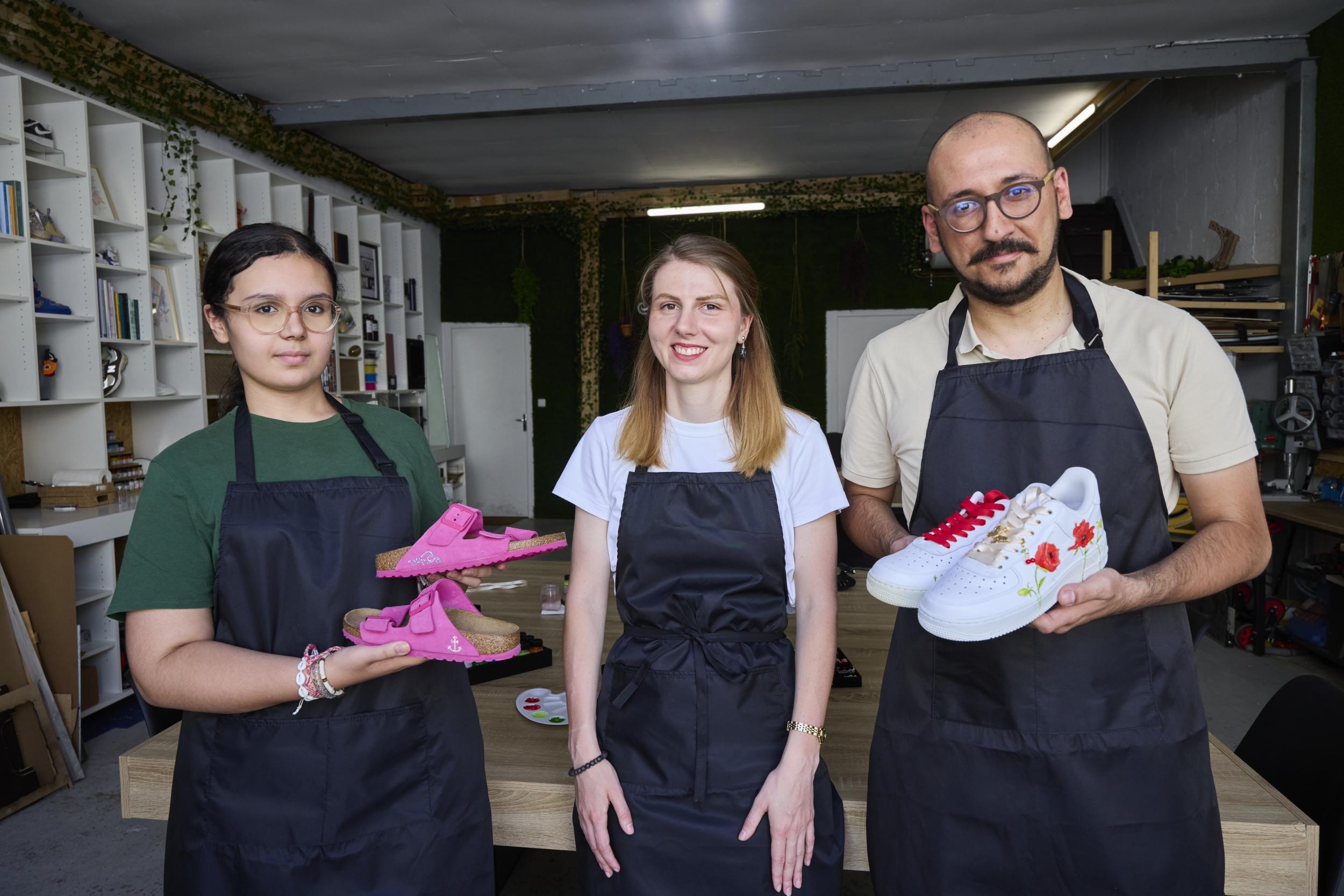 Customisez votre paire de chaussures ouverte avec Jade - Image n°5 - Wecandoo