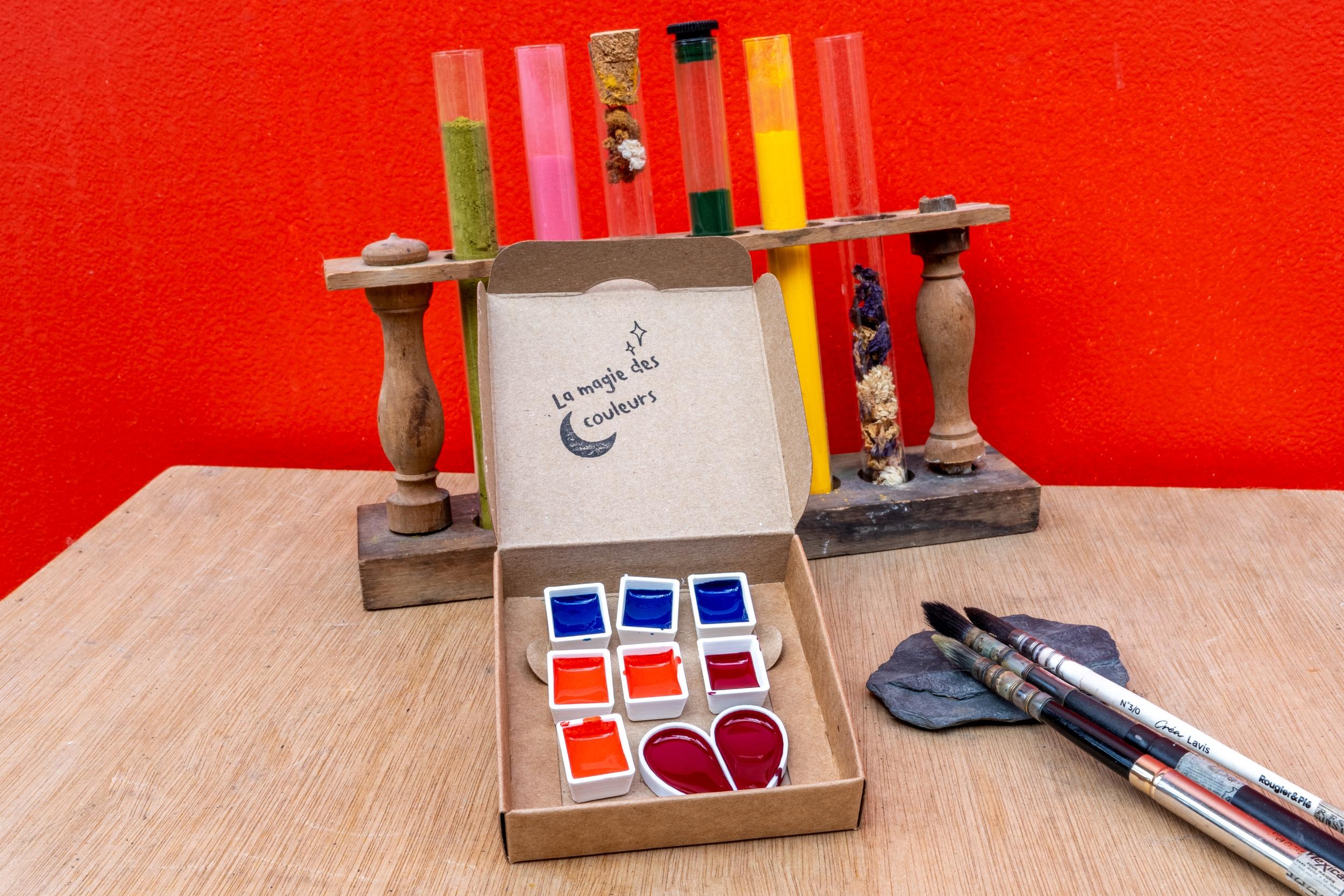 Fabriquez vos aquarelles artisanales