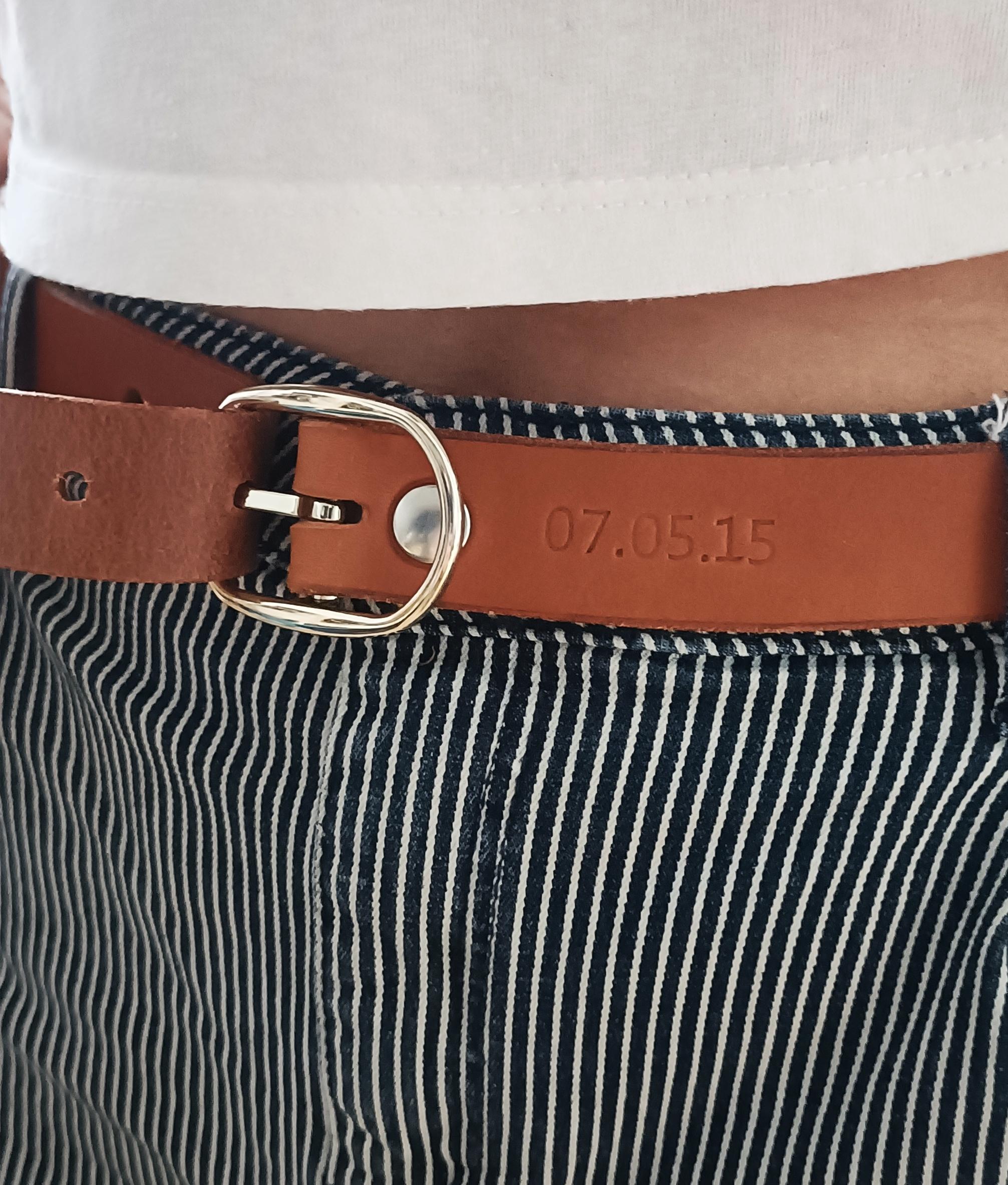 Fabriquez votre ceinture en cuir