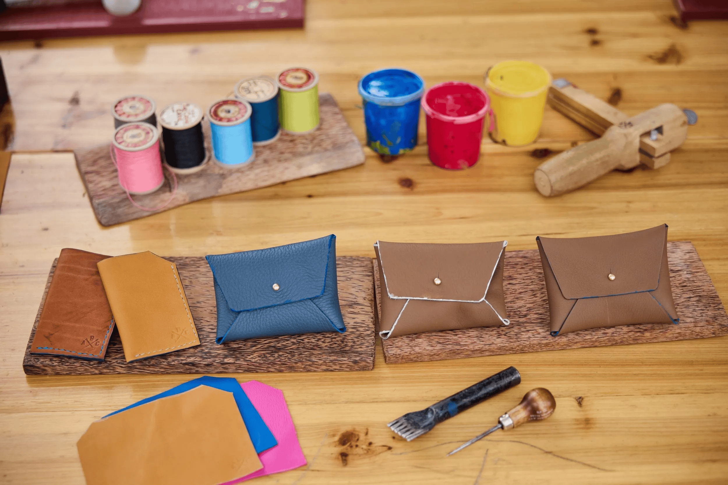 Sip & Craft : Fabriquez votre petit accessoire de maroquinerie autour d’un apéro - Image n°4 - Wecandoo