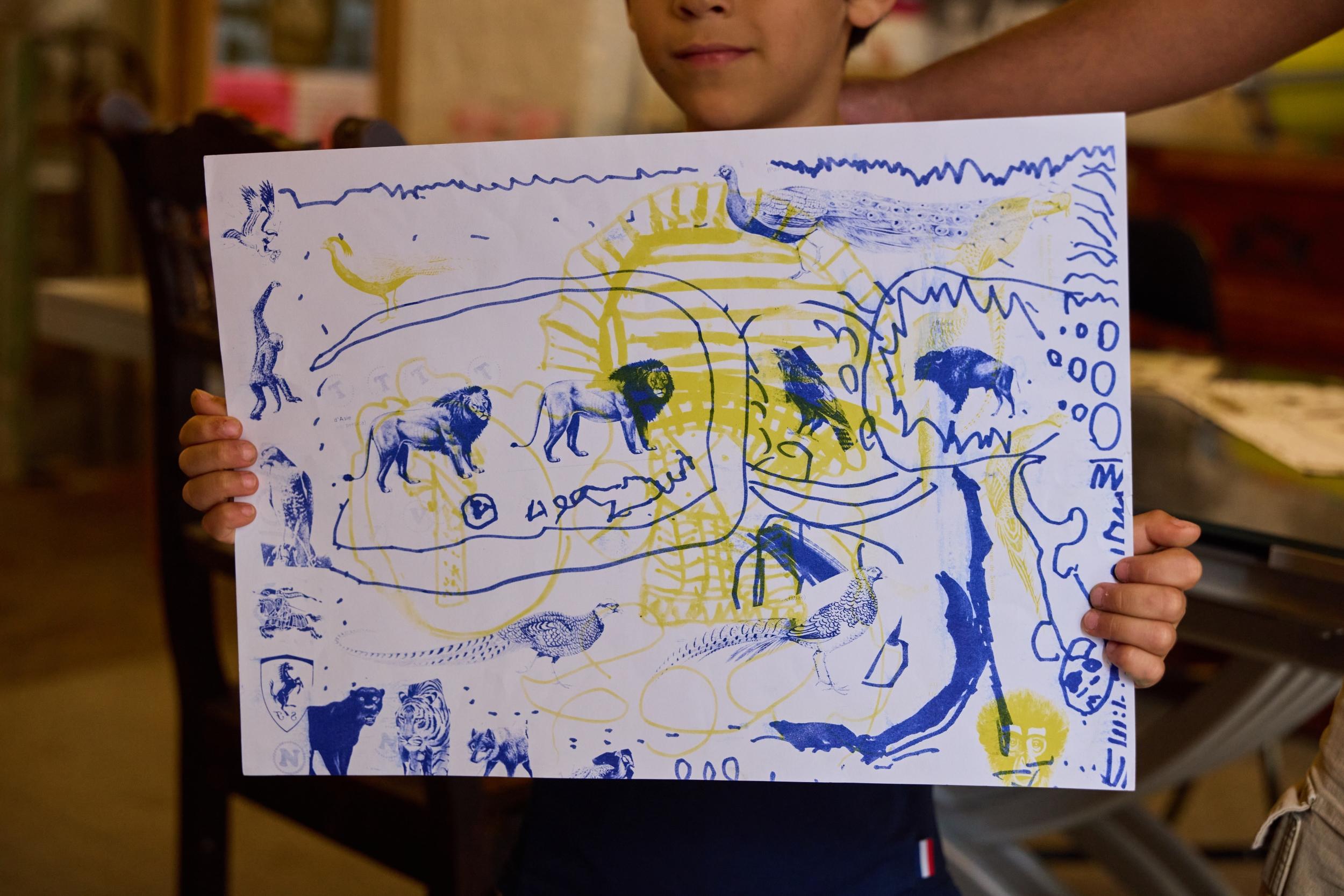 Créez votre carte en duo avec votre enfant, accompagnés par Francesca - Image n°1 - Wecandoo