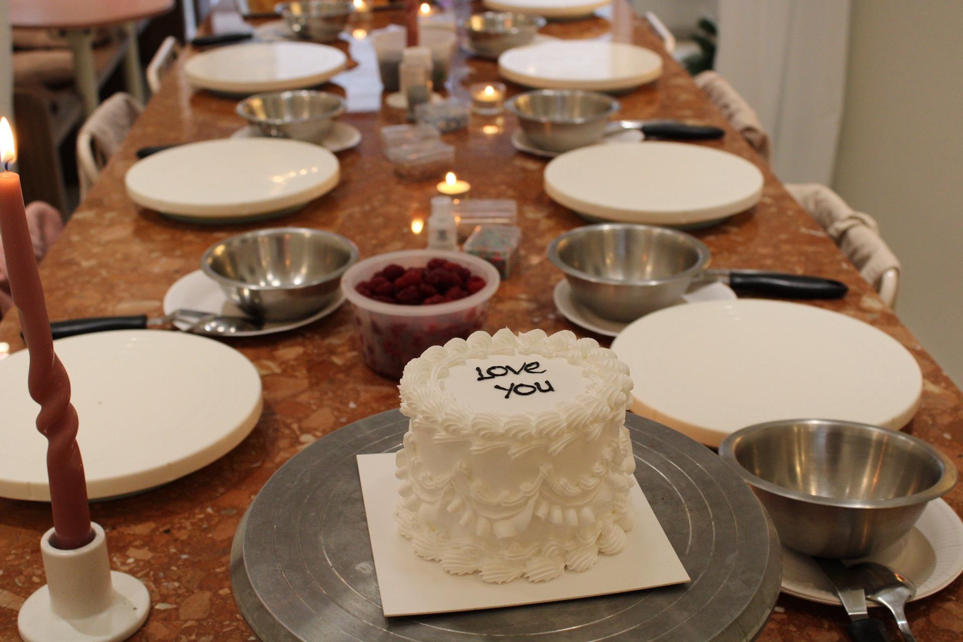 Réalisez votre bento cake en groupe