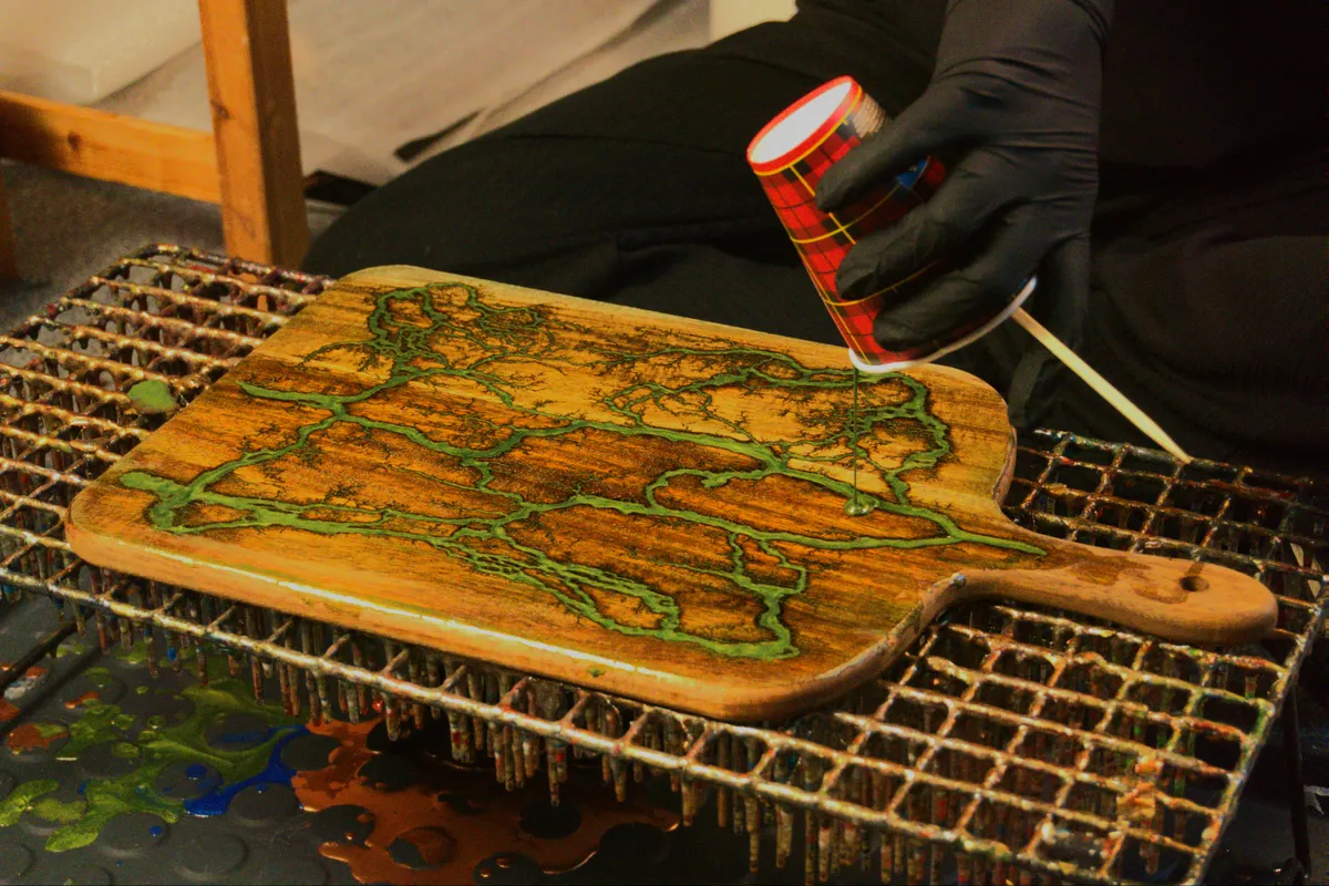 Créez votre planche en bois foudroyé