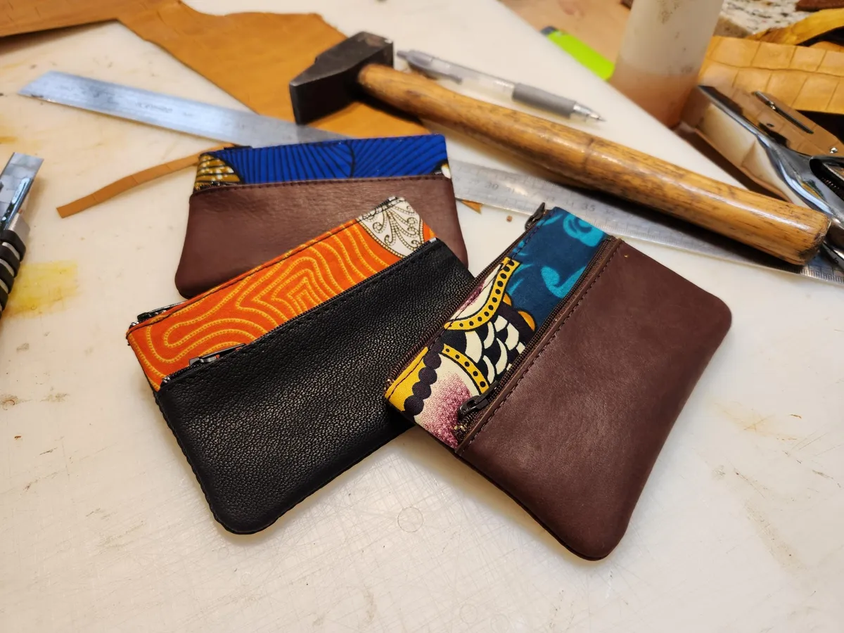 Fabriquez votre porte-monnaie en cuir