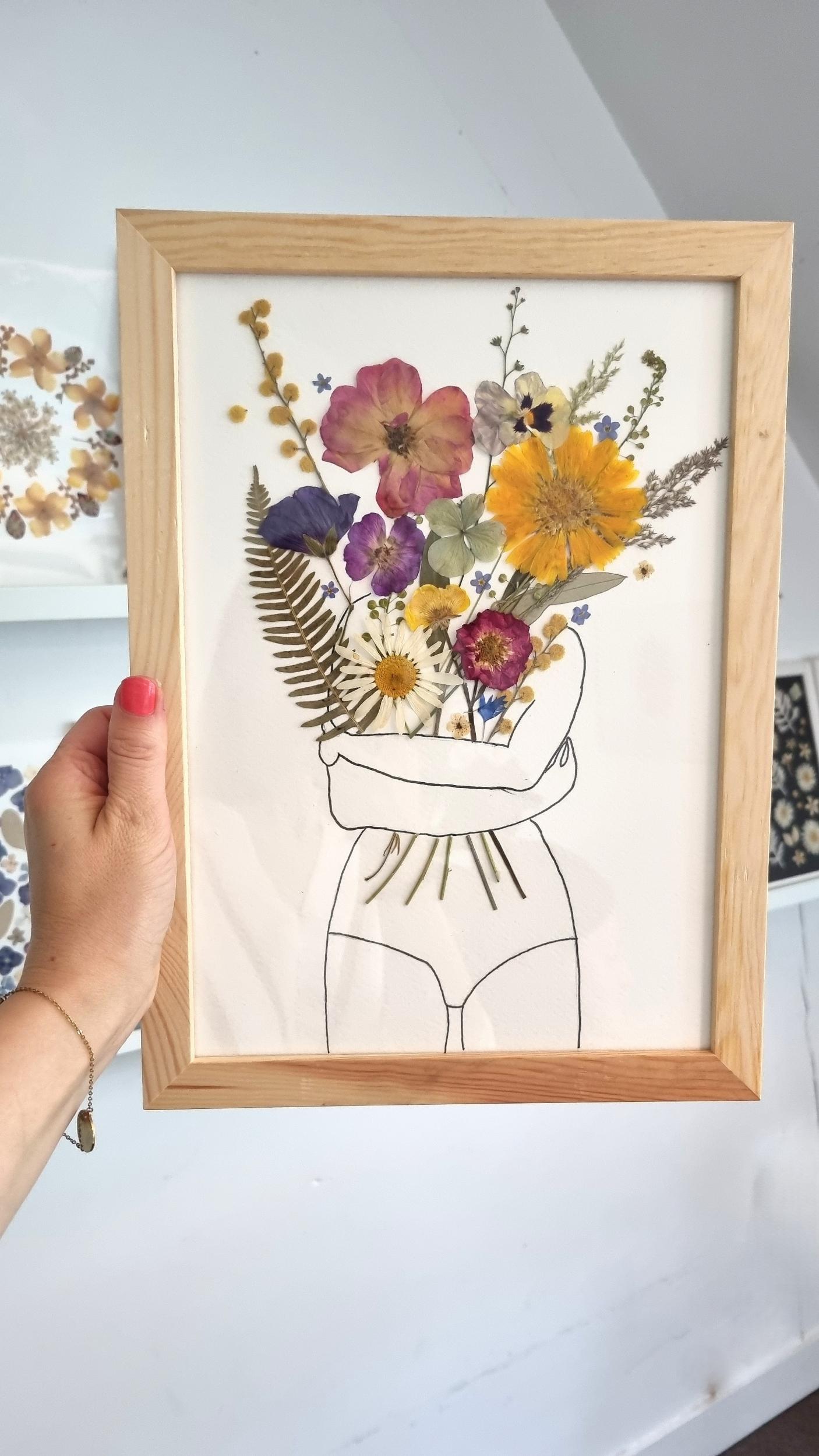 Réalisez votre herbier encadré avec Yuliya - Image n°8 - Wecandoo