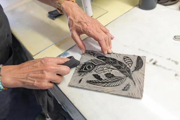 Initiez-vous à la linogravure avec Nathalie - Afbeelding nr. 1 - Wecandoo