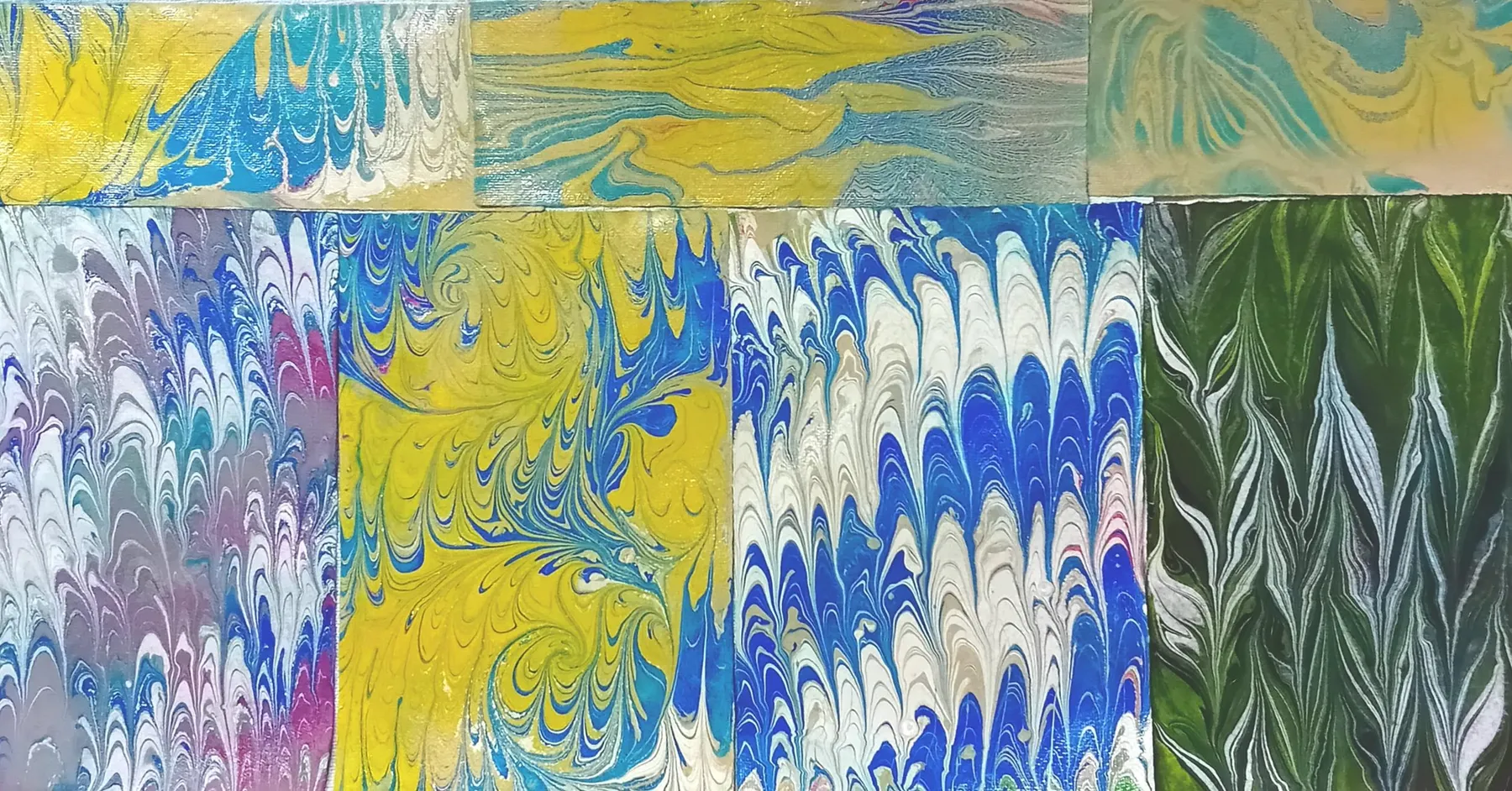 Réalisez votre papier marbré avec Elizabeth - Afbeelding nr. 4 - Wecandoo