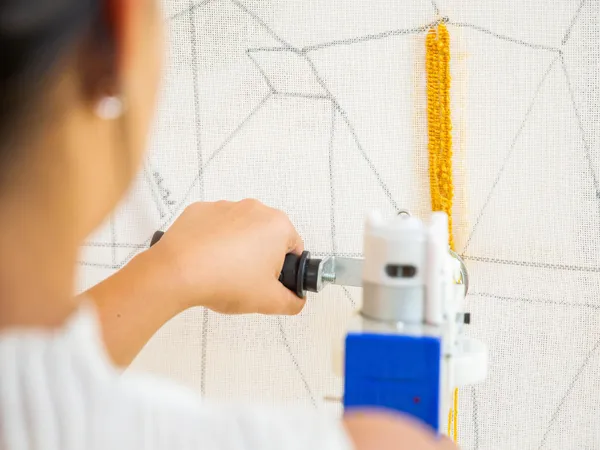 Tuftez votre tapis medium avec Sylvie - Image n°4 - Wecandoo