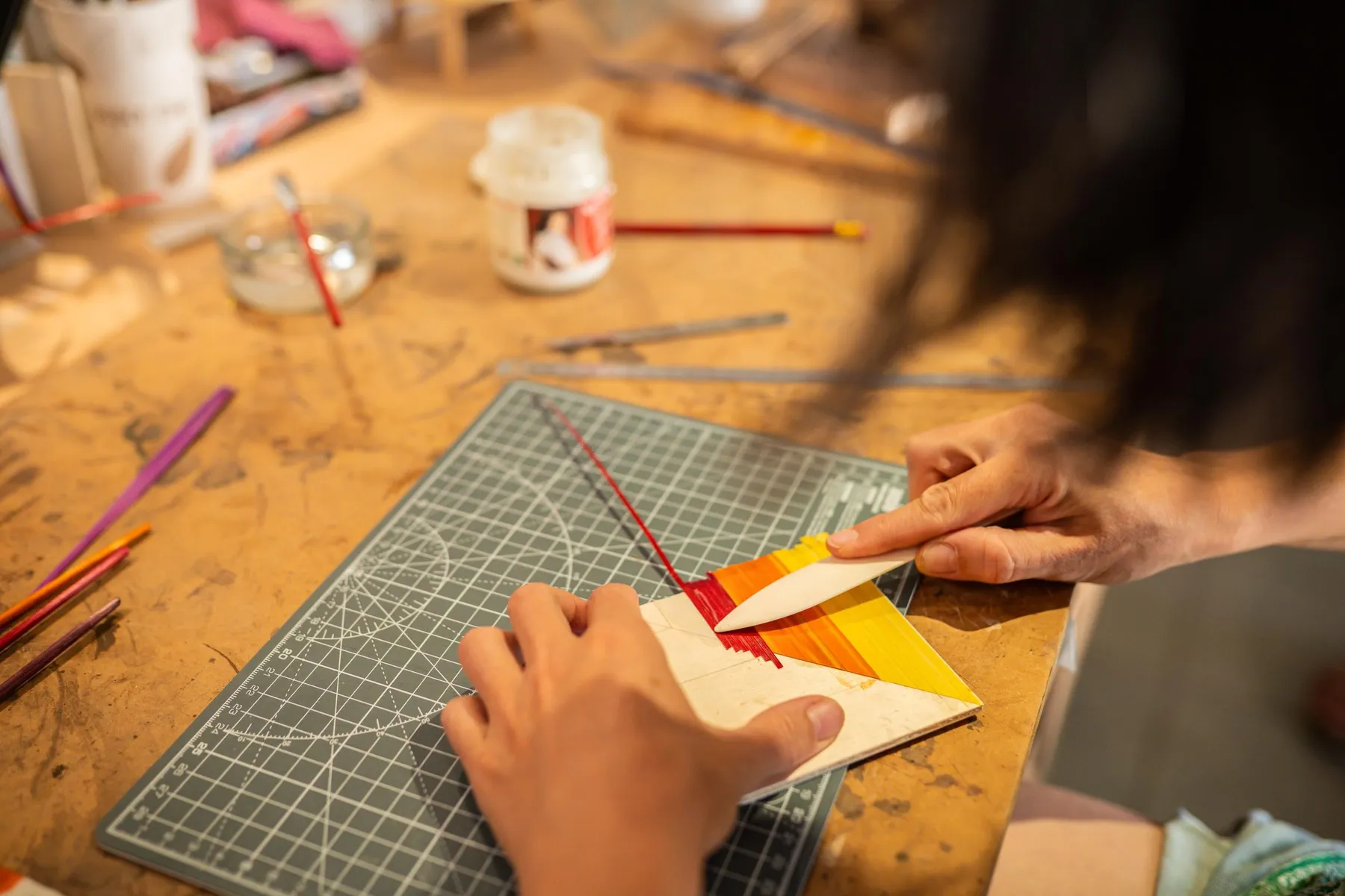 Réalisez votre tableau en marqueterie de paille avec Sophie-Dorothée - Image n°2 - Wecandoo