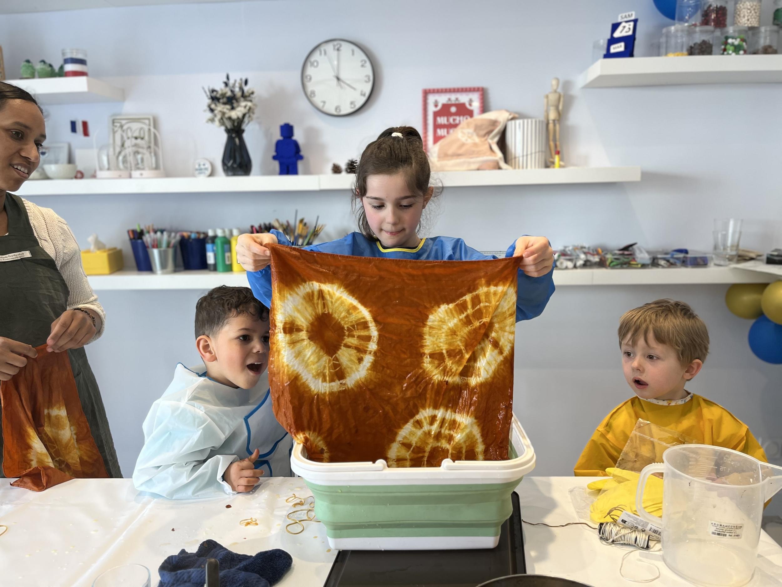 Initiez-vous à la teinture végétale en duo avec votre enfant, accompagnés par Adeline - Image n°1 - Wecandoo